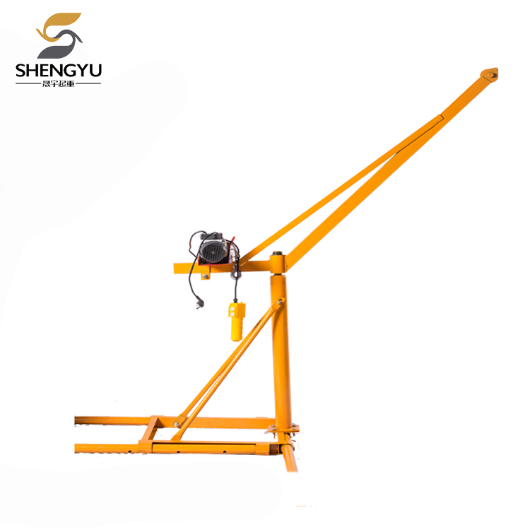 การก่อสร้างขนาดเล็กขนาด 200 กก. Mini Crane
