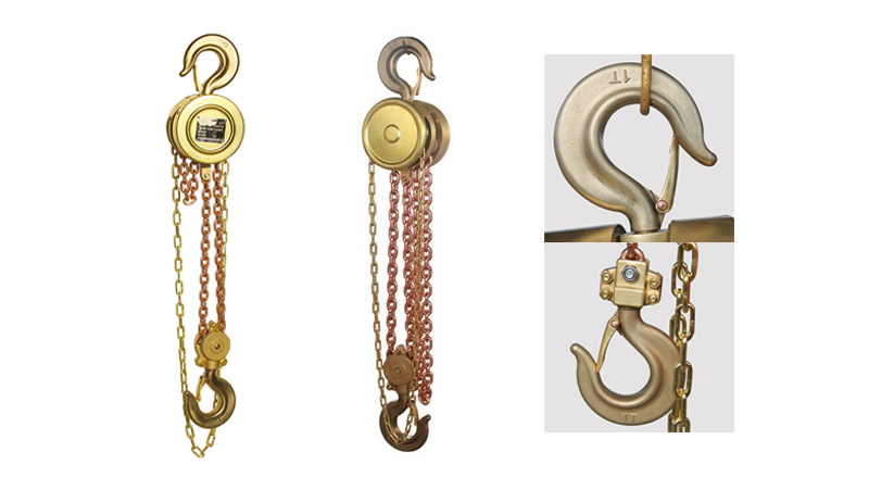 รอกดึงมือป้องกันการระเบิดช่วยให้มั่นใจในความปลอดภัยของโรงงานปุ๋ย