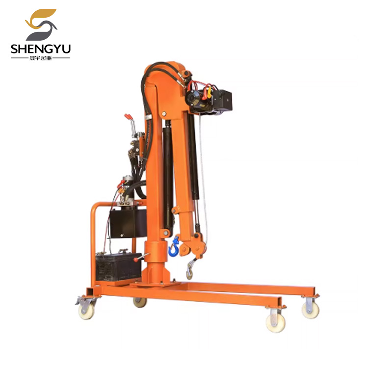 เครนติดตั้งยานพาหนะไฮดรอลิกไฟฟ้าเคลื่อนที่